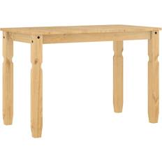 Pine Dining Tables vidaXL 4005714 Rustic Dining Table 60x112cm