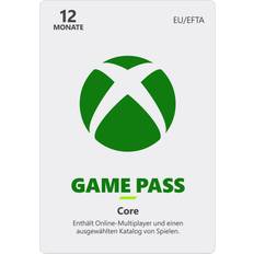 Xbox game pass Microsoft Xbox Game Pass Core 12 Months