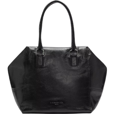 Damen - Leder Tragetaschen Liebeskind Kayla Satchel M - Black