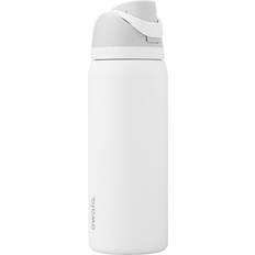 White Water Bottles Owala FreeSip Shy Marshmallow Water Bottle 32fl oz