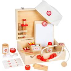 Plastikspielzeug Arztspiele Small Foot Doctor's Kit Natural Wood