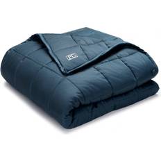 PILLOW GUY Embroidered Weight Blanket Blue (203.2x152.4cm)