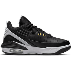 Jordan max aura 5 NIKE Jordan Max Aura 5 GS - Black/White/Wolf Grey/Metallic Gold