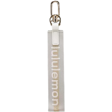 Gray Keychains Lululemon Never Lost Keychain - Vapor/Gold