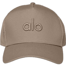 Beige Caps Alo District Trucker Hat - Gravel