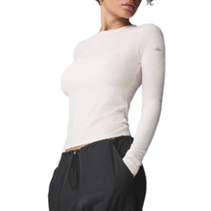 Alo Ribbed Sea Coast Long Sleeve - Ivory