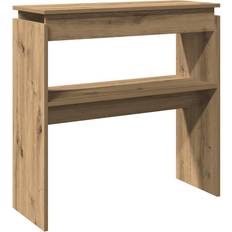 Natur Ablagetische vidaXL 856625 Artisan Oak Ablagetisch 30x80cm