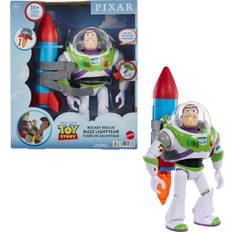 Disney Action Figures Mattel Disney Pixar Toy Story Rocket Rescue Buzz Lightyear 25cm