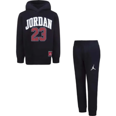 18-24M Tracksuits Children's Clothing Nike Infant Jordan Jersey Pack Pullover Set - Black/Gym Red (65C651-023)