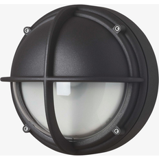 Louis Poulsen Skot Outdoor Half Shade Graphite/Clear Väggarmatur ∅ 23.9cm
