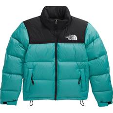 Turquoise - Women Jackets The North Face Women’s 1996 Retro Nuptse Jacket - Oxidized Bronze/TNF Black