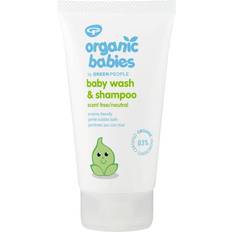Organic Babies Baby Wash & Shampoo Scent Free 150ml
