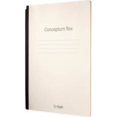 Beige Agenda's en Notitieblokken Sigel Conceptum Flex Geruit Notitieschrift A5