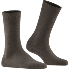 Merino strumpor Falke Soft Merino Socks - Brown