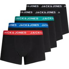 Jachuey Jack & Jones Trunks 5-pack - Black/Electric Blue Lemonde