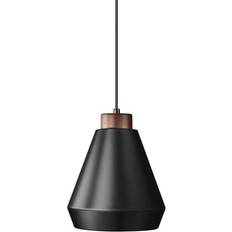Medium Edge Chandelier Matt Black/Bronze