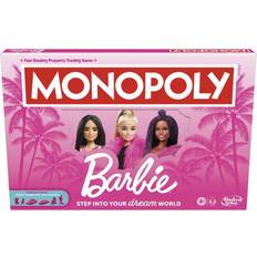 2 - Family Board Games Hasbro Monopoly Barbie Edition