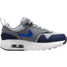 Nike air max 1 grey Nike Air Max 1 EasyOn PSV - Smoke Grey/Wolf Grey/Obsidian/Racer Blue