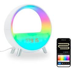 Mains Alarm Clocks ValueLights Smart Sunrise Wake Up Light Alarm Clock