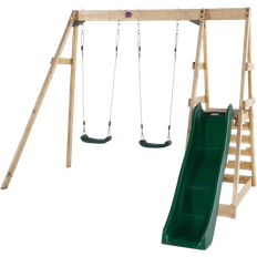 Plum Tamarin Wooden Swing Set