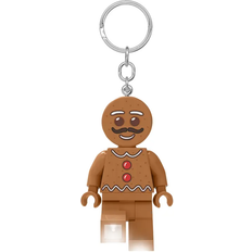 LEGO Gingerbread Man with Light Keychain - Multicolour