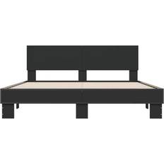 vidaXL Wood & Metal Sengeramme 153x204.5cm