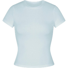 SKIMS Cotton Rib T-shirt - Opal