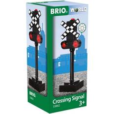 Plastikspielzeug Zubehör für Eisenbahnen BRIO Crossing Signal 33862