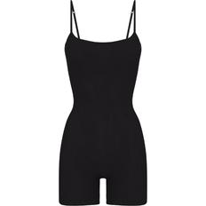 SKIMS Soft Lounge Scoop Onesie Bodysuit - Onyx