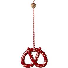 Maileg Christmas Decorations Maileg Kringle Red/White Christmas Tree Ornament 5cm