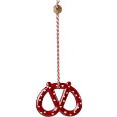 Maileg Kringle Red/White Julgranspynt 5cm