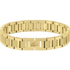 Oro Pulseras Lacoste Brazalete de eslabón para Hombre Colección METROPOLE Decorado con diseño petit piqué 2040120