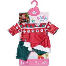 Baby Born Popaccessoire Poppen en Poppenhuizen Baby Born X Mas Outfit 43cm