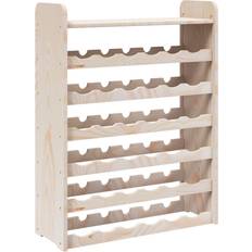 vidaXL 4007560 Natural Wine Rack 67.5x87cm