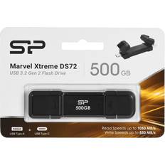 Ds72 Silicon Power Marvel Xtreme DS72 500GB USB 3.2 Gen 2 USB-A/USB-C