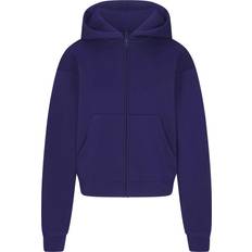 SKIMS Classic Zip Up Hoodie - Concord