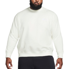 Nike Men's Sportswear Club Fleece Crew - Sail/White