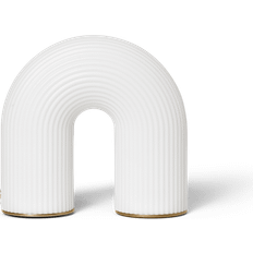ferm LIVING Vuelta Portable White Bordslampa 15.5cm