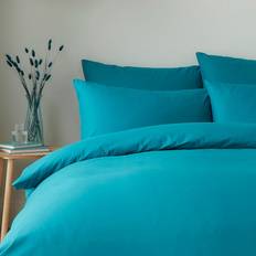 Cotton - Turquoise Duvet Covers Appletree Pure Cotton Duvet Cover Turquoise (200x200cm)