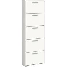 Flurmöbel & Zubehör Carryhome Sam White Shoe Rack 59x169cm