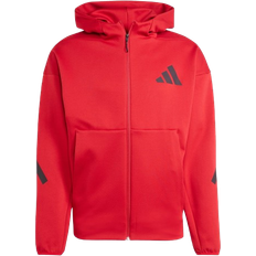 adidas Z.N.E. Full-Zip Hooded Track Jacket - Team Power Red 2