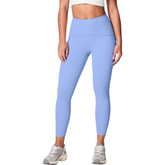 Blue - Women Tights Spanx Booty Boost 7/8 Leggings - Cornflower