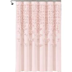 Pink Shower Curtains Lush Decor 72 Single Lucia Shower