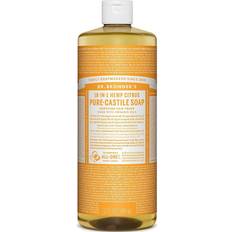 Bottle Hand Washes Dr. Bronners Pure-Castile Liquid Soap Citrus Orange 32fl oz