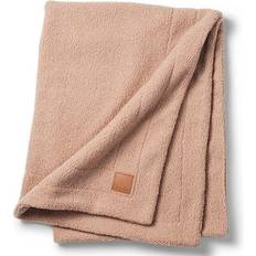 Elodie Details Pearl Velvet Blanket Pink Bouclé