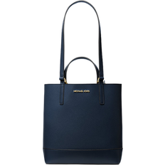 Michael kors tasche blau Michael Kors Kelli Small Leather Tote Bag - Navy