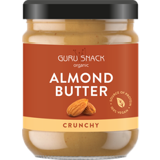 Europa Pålegg og syltetøy Guru Snack Almond Butter Crunchy 500g 1pakk