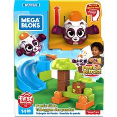 Pandas Blocks Mega Bloks Panda Slide