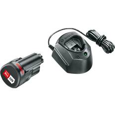 Baterías y Cargadores Bosch 12V Batería 1 batería 1.5Ah cargador GAL 1210 1600A01L3D