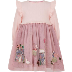 1-3M Dresses Monsoon Little Mouse Disco Dress - Pink